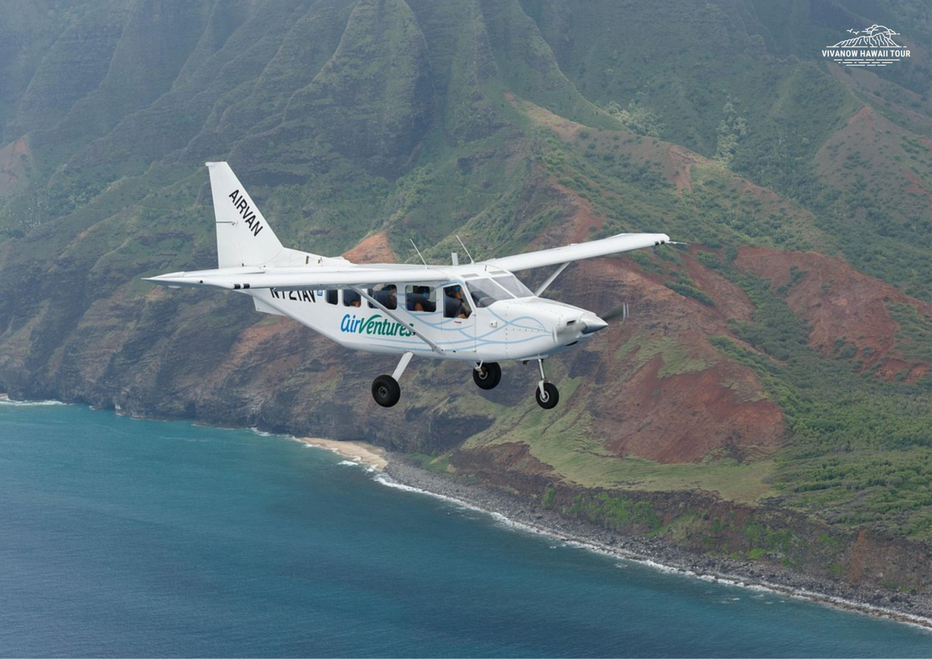 Tour Máy Bay Kauai: Bờ Biển Na Pali, Thác Nước & Ghế Ngồi Sát Cửa Sổ