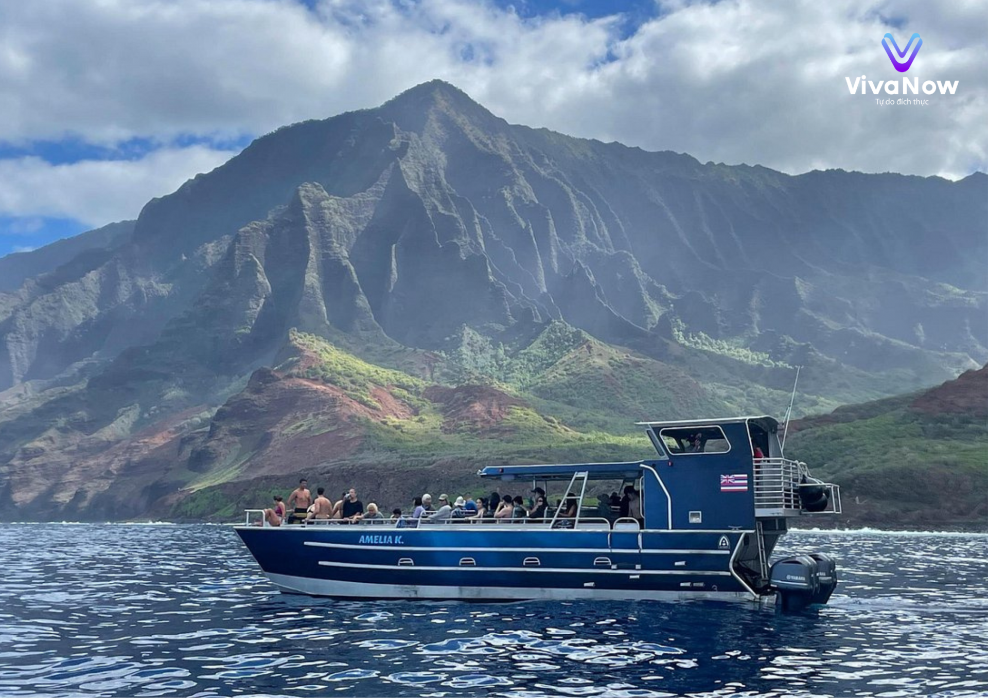 Tour Thuyền Na Pali trên Tàu Amelia K