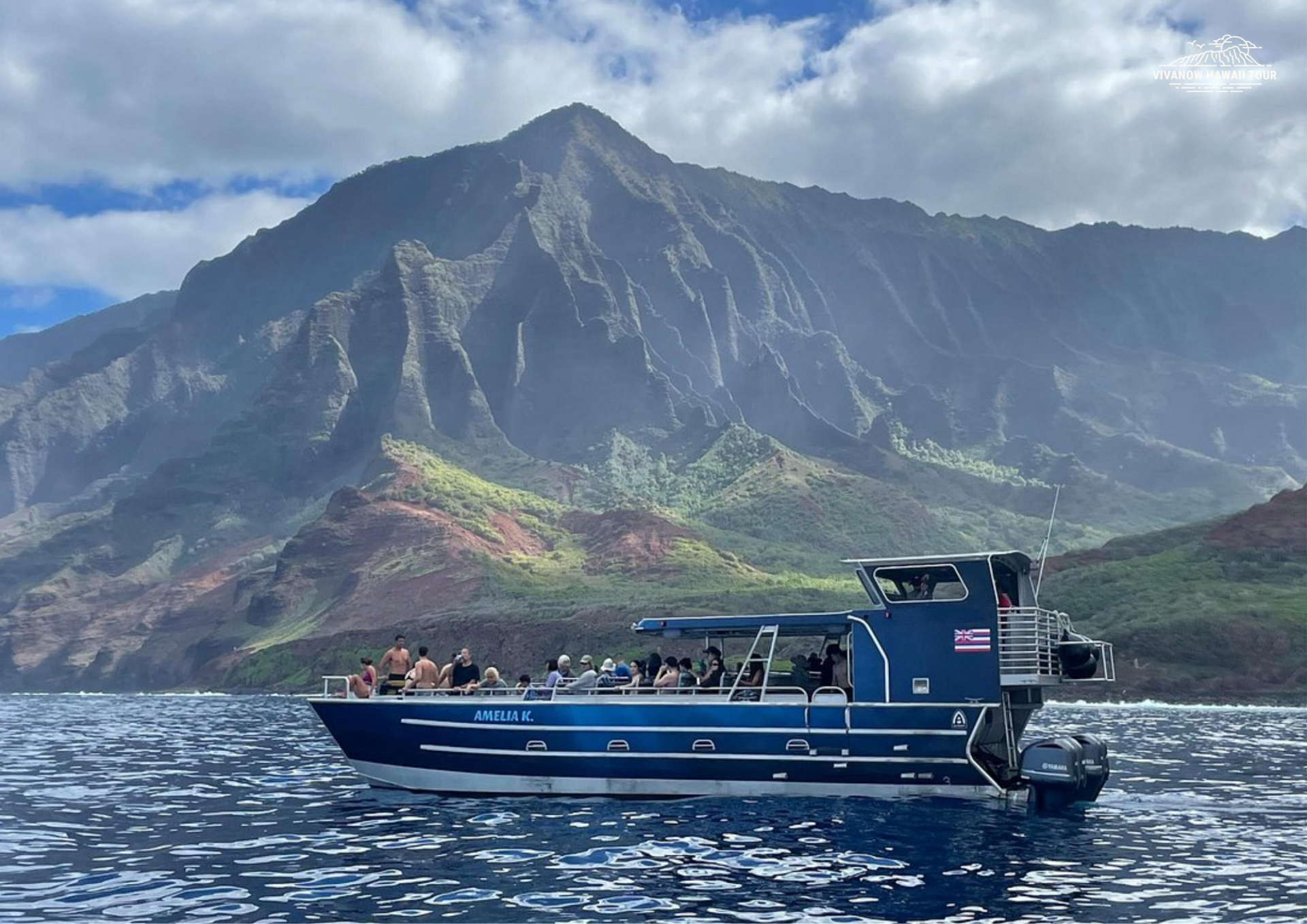 Tour Thuyền Na Pali trên Tàu Amelia K