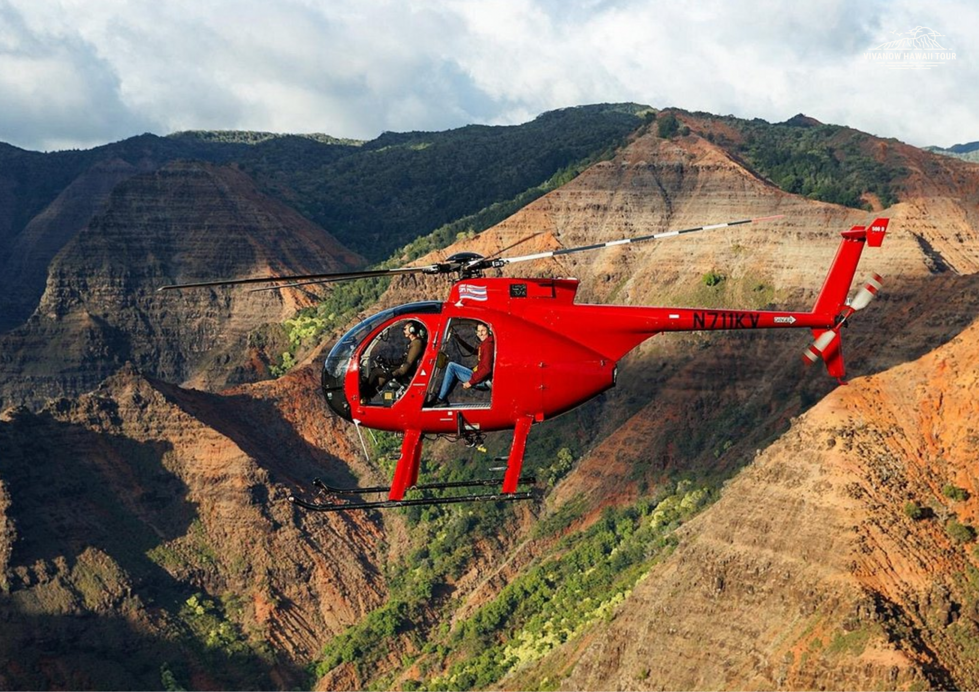 Trực thăng Hughes 500 Không Cửa – 4 Chỗ Ngồi